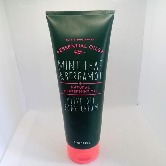 Other Mint Leaf And Bergamot Olive Oil Body Cream 8 Oz 12 Full A Little Watery Poshmark
